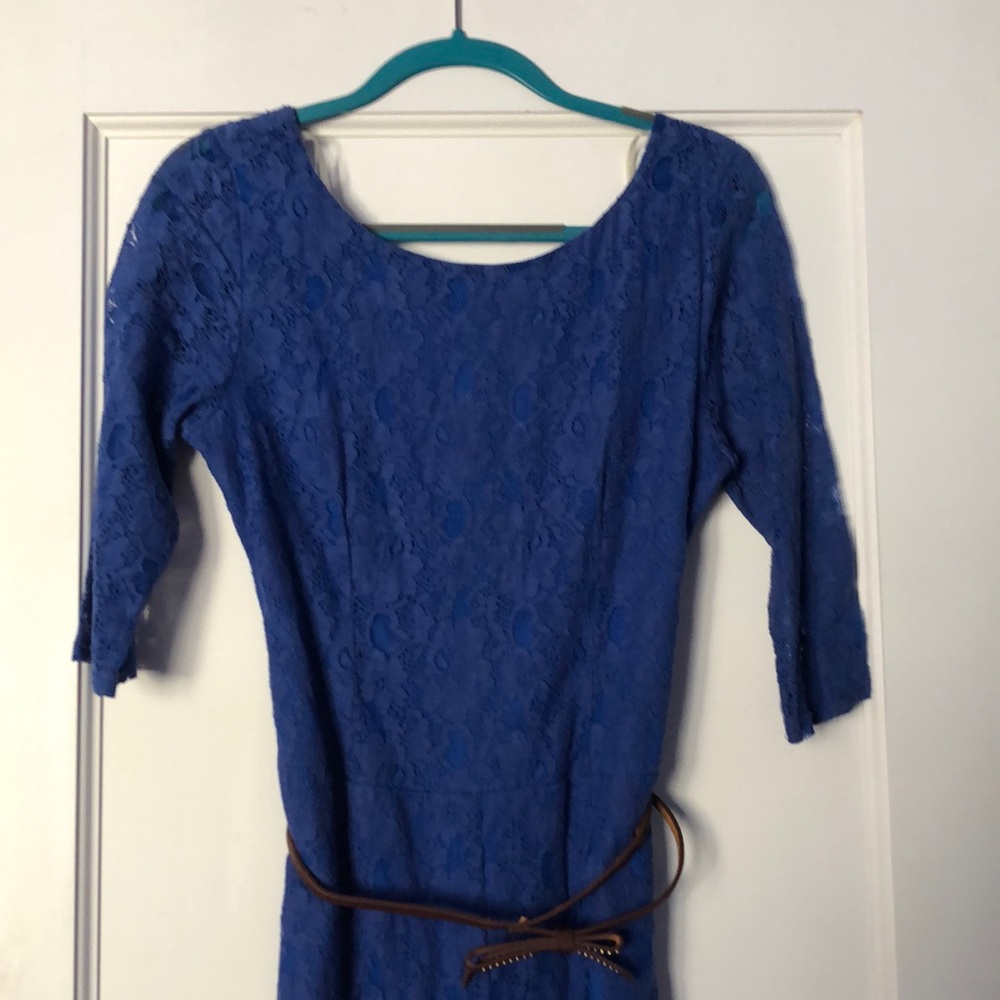Blue Floral Jumper